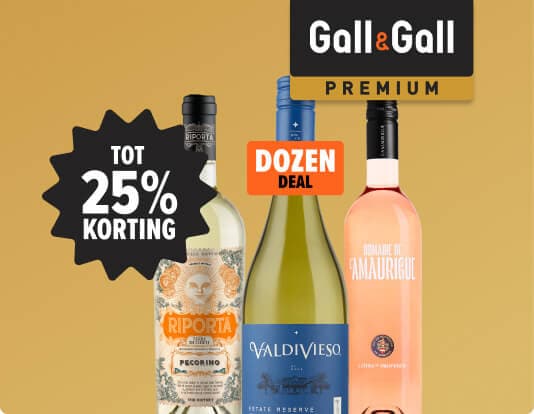 Premium deals tot 25% korting. Speciaal afgeprijsd voor gall & gall premium